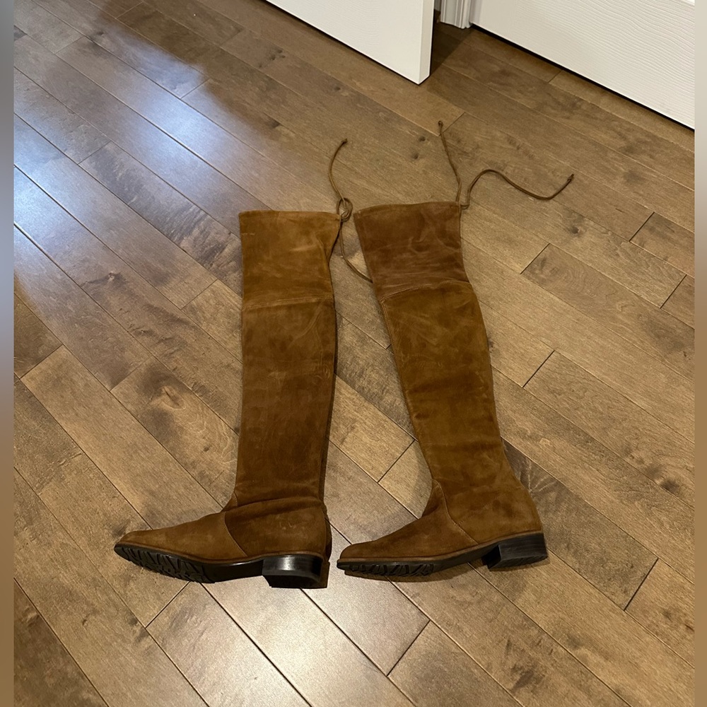 Stuart Weitzman Lowland suede Over-The-Knee boots size 7